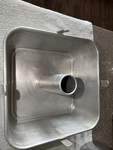 Vintage Mirro 9X9X4 Square Aluminum 2 Pc Angel Food Cake Pan 5395M. Fixed Price $29.00.