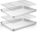 Teamfar Baking Sheet 16&APOS;&APOS; 12&APOS;&APOS; X1&APOS;&APOS;, Silver. Fixed Price $37.35.