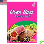20 Pc Bpa Free Cooking Roasting Oven Bags - For Meats, Chicken, Fish, Vegetables. Fixed Price $8.79.