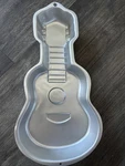 Guitar Cake Pan Wilton 2105-570 Vintage 2000. Fixed Price $12.22.