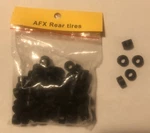 Aurora Slot Car Afx Silicone Compound Tires Rear 100PC Bag Tyco US-1 Also. Fixed Price $44.99.
