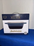 Square Ceramic Baker Bel-fer Blue Andalusian Collection Dwellsix New In Box. Fixed Price $14.37.