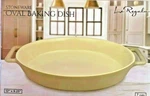 Le Regalo Oval Baking Dish Stoneware Oven Micro Freezer 12" X 9.25" 7 Cup Kb. Fixed Price $13.17.