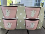 Halloween Ramekins Ghost & Boo Set Of 4 New. Fixed Price $19.95.