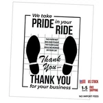 Chimailong White Paper Floor Mats : Disposable Cars Auto Vehicles 100. Fixed Price $37.37.