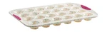 Trudeau Structure Silicone 24 Cavity Mini Muffin Pan, Confetti/fuchsia. Fixed Price $34.95.