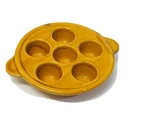 Vintage Emile Henry France Escargot Quail Eggs Mushroom Serving Stoneware Dish. Fixed Price $30.00.
