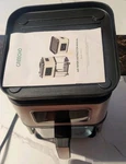 Greecho Glass Air Fryer Oven & Griddle Combo, Non Toxic W/ Touch Screen. Fixed Price $179.99.