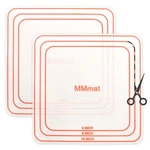 Mmmat Silicone Baking Mat, Set Of 2 Square Non-stick Cuttable 8/9/10 Inches. Fixed Price $24.06.