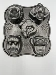 Rare Nordic Ware 3D Garden Hungry Animal Mold Pan Heavy Cast Aluminum Cups Usa. Fixed Price $14.00.