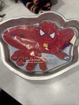 Wilton Spider-man Cake Pan Vintage 2002 Marvel Comics Edition Model 2105-5050. Fixed Price $17.99.