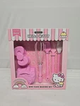 Hello Kitty Mini Cake Making Set 7 Piece 2 Silicone Molds Wisk Spatula Brush New. Fixed Price $20.00.