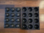 Demarle Flexipen Origine Dome Non-stick Half Size 12 Cavity Baking Mat. Fixed Price $10.99.