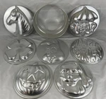 Wilton Round Cake Multi Pan 502-259 + Inserts 288, 466, 253, 598, 570, 555, 611. Fixed Price $49.99.
