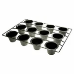 Fox Run Non Stick 12 Cup Linking Mini Popover Pan. Fixed Price $34.50.
