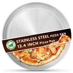 Kevenal Stainless Steel Pizza Pans Inch, 13.4",. Fixed Price $19.54.