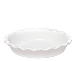 Emile Henry Made France 9 Inch Pie Dish, White. Fixed Price $67.76.