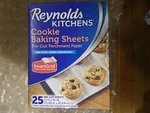 Reynolds Kitchens Cookie Baking Sheets, Pre-cut 25 Count (pack Of 4), White. Fixed Price $15.29.