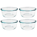 Snapware 7201R 4-CUP Total Solutions Glass Bowl (4-PACK) Made In Usa. Fixed Price $59.99.