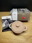 Staub Mini Round Cocotte 4 0.25 Qt Light Pink New!. Fixed Price $24.99.