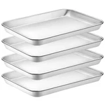 Quarter Pan Set Of 4 Stainless Steel Baking & Cookie Sheets For Bak.. Fixed Price $42.33.