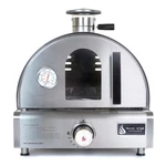 Mont Alpi Outdoor Pizza Oven With Natural Gas Adapter- Stainless Steel. Fixed Price $199.00.