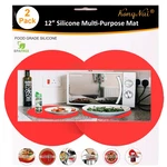 Silicone Microwave Mat 12 Inch, Non Stick Turntable Safe Baking For Kitchen,. Fixed Price $15.91.