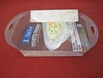 Vtg Anchor Hocking White Frost 9"X13" Bakeware Qt. New - Rare Fast Shipping. Fixed Price $39.95.