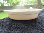 Denby Dine Barley Tan And Beige Oval Baker Au Gratin Dish. Fixed Price $40.00.