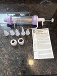Wilton Dessert Decorator Plus Kit Complete No Box Never Used Purple White New. Fixed Price $9.99.