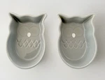 Chantal Grey Owls Set Of 2 Ceramic Oven Safe Baking Serving Dishes 1.5 Cups. Fixed Price $30.00.