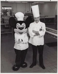 1985 Walter Meyer Epcot Chef Mickey Mouse August Original Press Photo. Fixed Price $35.00.