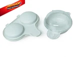Nordic Ware 3-IN-1 Breakfast Set, 2-PIECE, White. Fixed Price $18.12.
