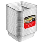 Stock Your Home 8X8 Foil Pans (50 Pack) Inch Square Pack, Silver. Fixed Price $38.69.