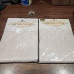 Lot Of 2 New In Package Wilton Court Versailles Damask Oblong Table Covers Champ. Fixed Price $27.82.