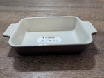Creuset 18 Cm Rectangular Baking Dish Fig Purple Retired Nwt. Fixed Price $49.95.