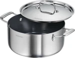 Utsava Tri-ply Clad Stainless Steel 5-QUART Casserole With Lid And Ceramic Non. Fixed Price $140.34.