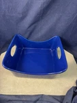 Rachael Ray Stoneware 2-QUART Square Baker Blue. Fixed Price $14.77.
