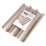 Baguette Pans For Baking 15" X 11", Carbon Steel 3 Loaf Nonstick Bak.... Fixed Price $27.69.