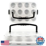Spmarkt 2-PACK Beige Muffin Pan, Non-stick 12-CUP Cupcake With Lid,. Fixed Price $49.06.