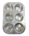 Vintage Chilton Ware Cupcake Pan Aluminum Muffin Tin Hole 606-1 Usa Made. Fixed Price $6.49.