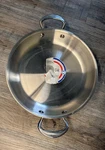 Mauviel 1830 M'cook 5-PLY Stainless Steel Frying Pan 24CM Handles Msrp $320. Fixed Price $199.99.