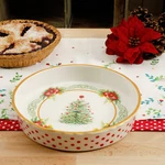 The Pioneer Woman Christmas Holiday Garland 9" Stoneware Deep Dish Pie Pan -. Fixed Price $31.95.