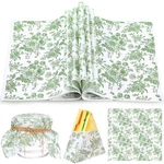 100 Sheets Floral Wax Paper For Food Wrapping 11.4 Inches Spring .... Fixed Price $20.76.