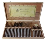 Laguiole France, Jean Neron Set Of 24 Flatware With Stainless Steel Handles. Fixed Price $445.00.