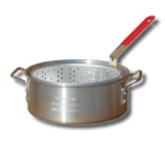 King Kooker KK2 Aluminum Fry Pan W/ Punched Basket, 9-QUART New. Fixed Price $30.00.