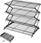 2/3/4-TIER Upgraded Collapsible Cooling Rack With Adjustable Setting Design.... Fixed Price $47.52.