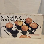 Vintage Progressive Popover Pan Non Stick Bake Ware 1987 BNSP-100 Nos New. Fixed Price $29.99.
