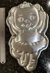 1992 Wilton Ballerina Bear Cake Pan 2105-2021. Fixed Price $14.85.