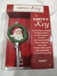 Santa's Key, Ganz Ornament. Fixed Price $7.99.